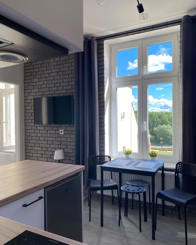 Apartament Centrum Mrągowo Mazury 7-8 os. noclegi Mazury. Plaza, Molo.