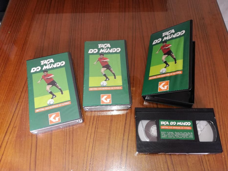 Cassetes História dos Mundiais de Futebol