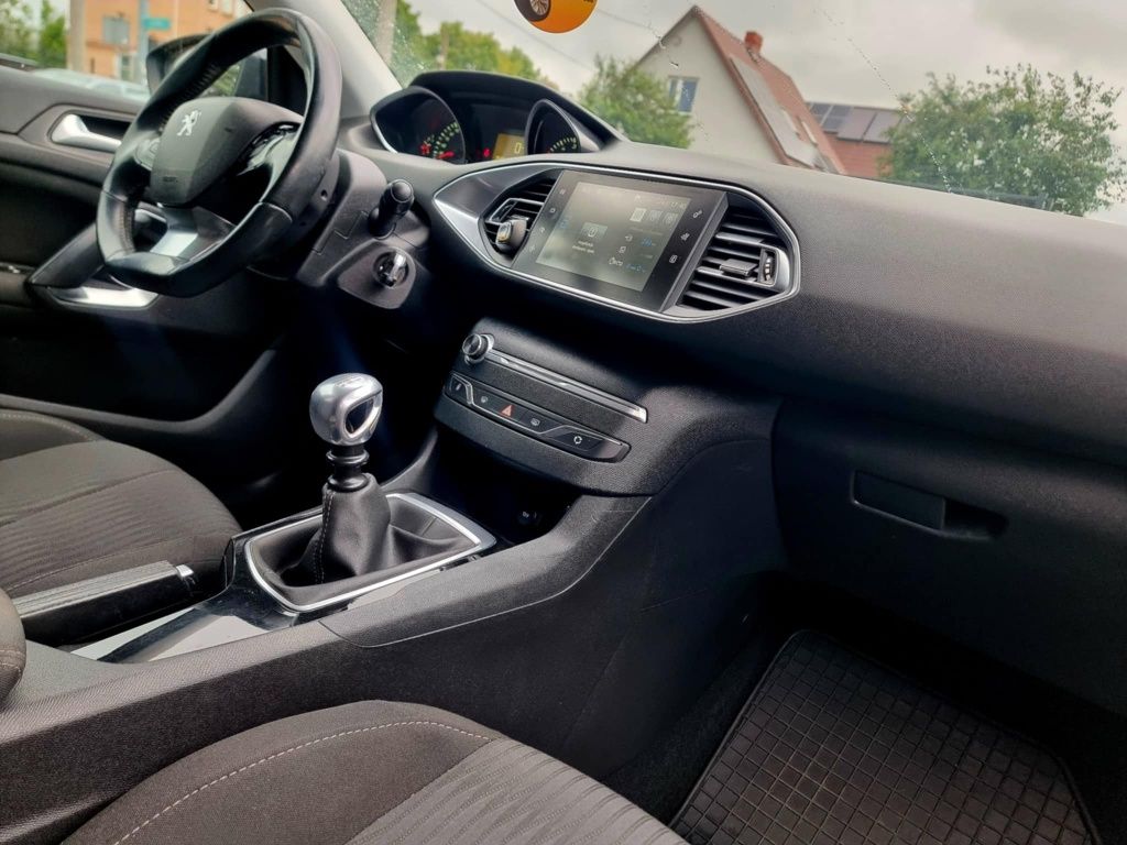 Peugeot 308 II SW 2014, 1.6 e-HDI 120km alu, bogata opcja, hak zamiana