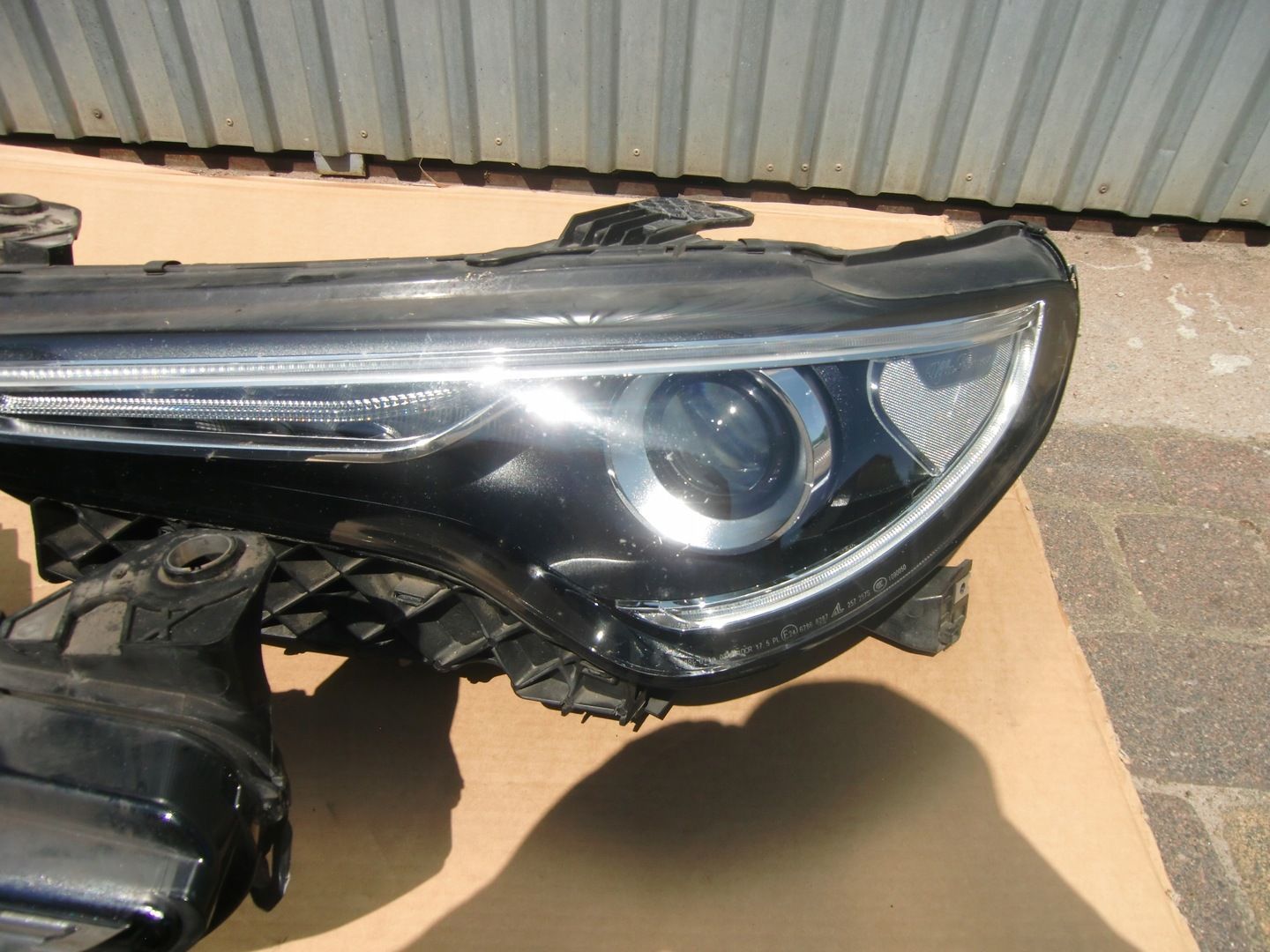 LAMPY PRAWA LEWA ALFA ROMEO STELVIO BI XENON LED DEMONTAŻ