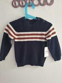 Sweter 86cm Baby Club granatowy