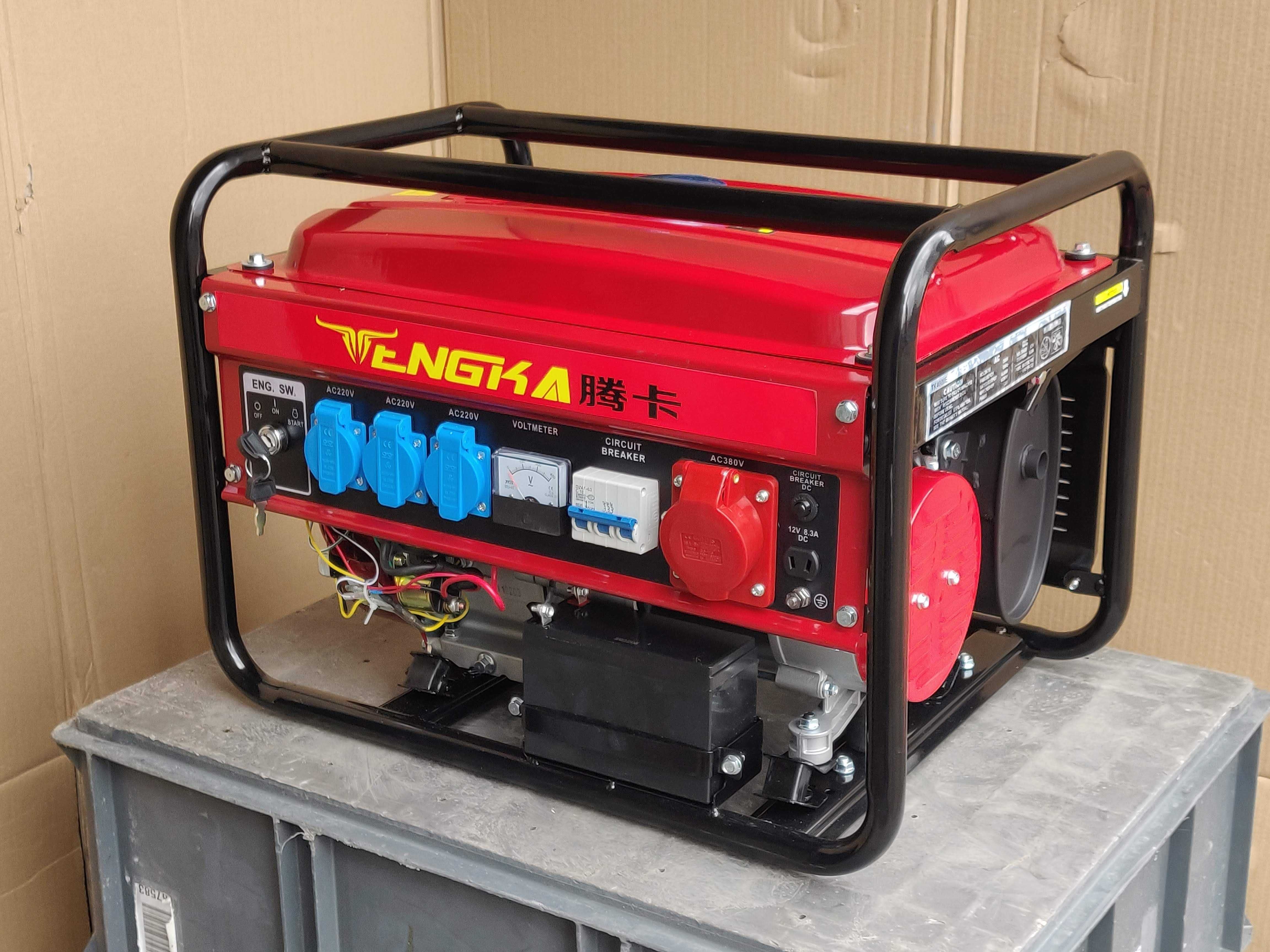 Agregat prądotwórczy TK4000E generator 3 fazy 4kW elektryczny start