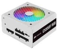 NOWY zasilacz CORSAIR CX550F RGB 550W biały modularny 80+ BRONZE