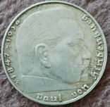 2 Marki Niemcy Paul von Hindenburg 1939 r. men. J - piękne