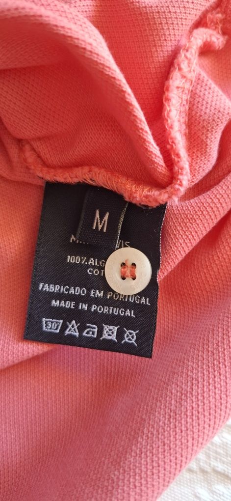 Pólo rosa Mike Davis