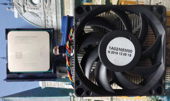 Продам процессор AMD Athlon 240GE (AM4, Vega 3)