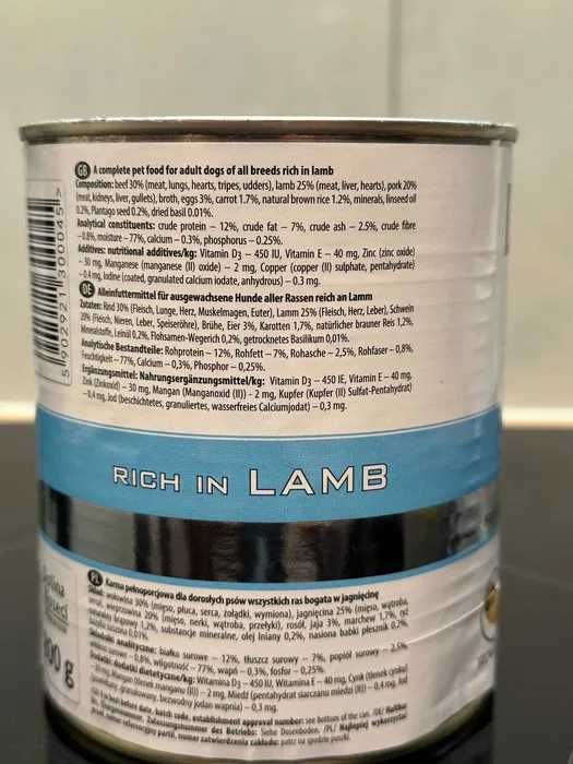 Dolina Noteci 12 x 800 g JAGNIĘCINA