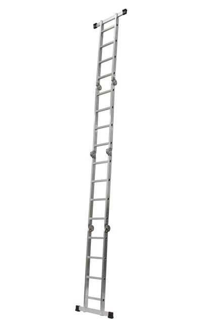 Escada 4,54m e escadote 2,3m multiposições 4x4 dobrada 1,25m