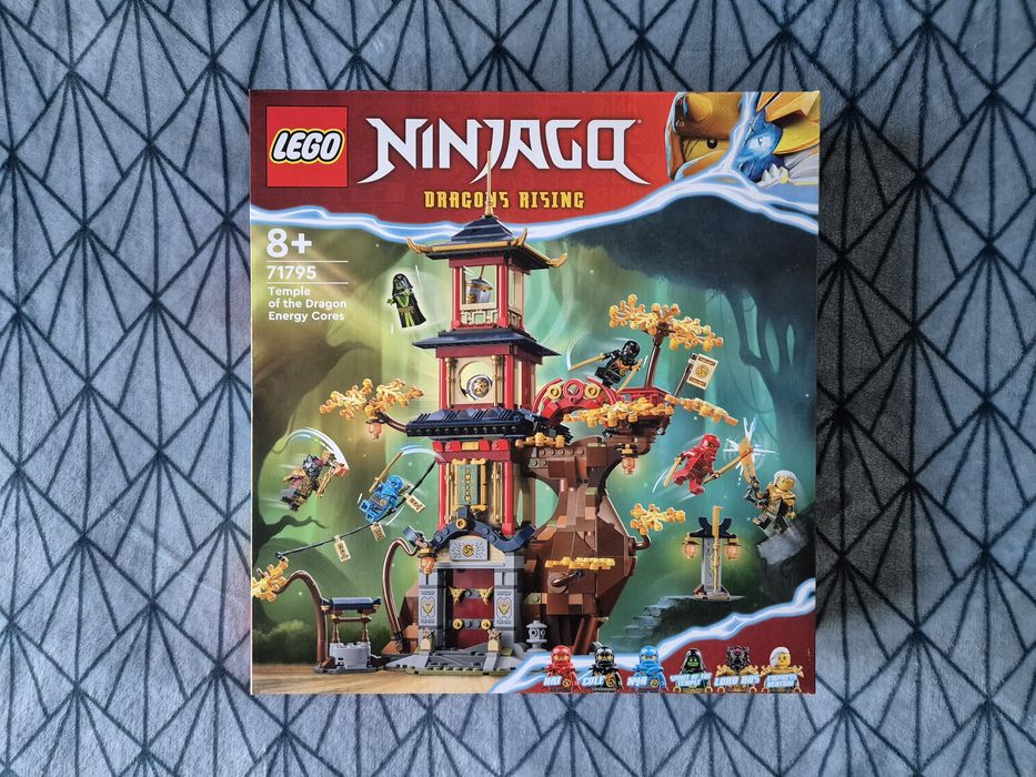 Nowe Klocki LEGO 71795 Ninjago Świątynia Smoczej Energii Dragon ŁÓDŹ