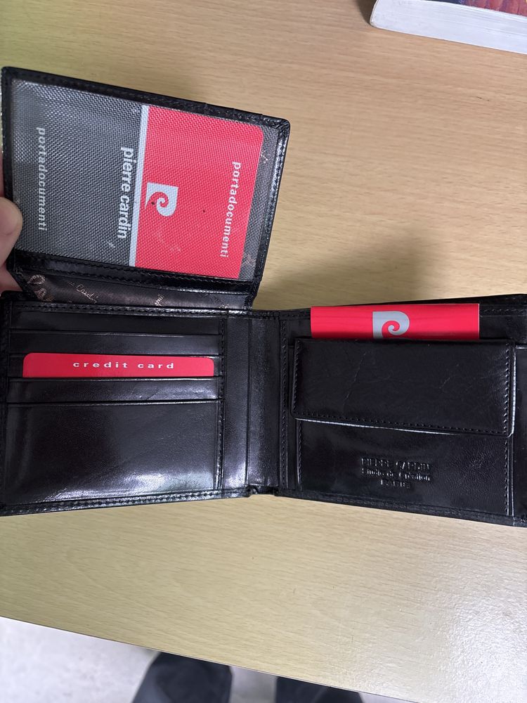 Nowy portfel skórzany Pierre Cardin
