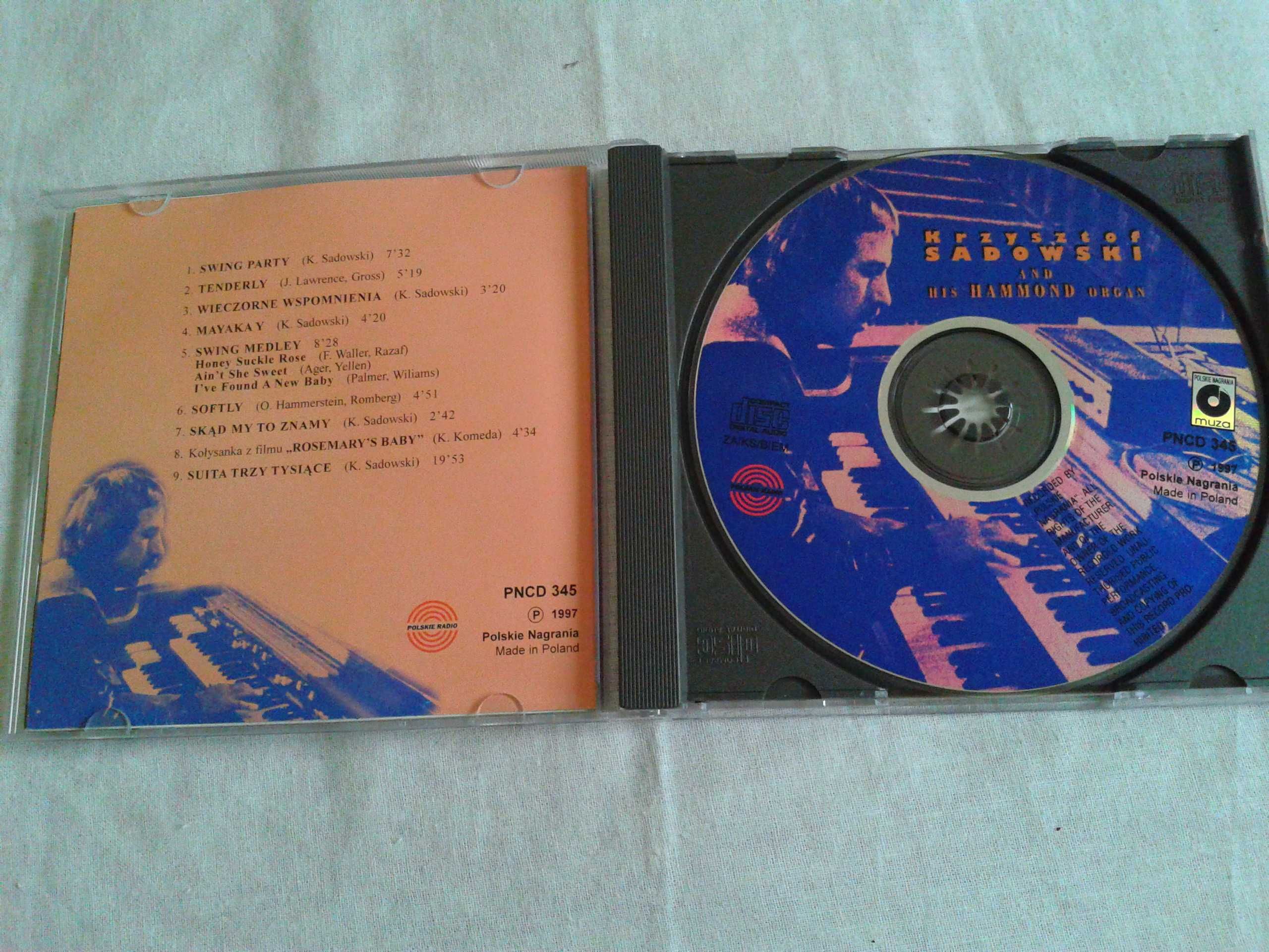 Krzysztof Sadowski - and His Hammond Organ  CD