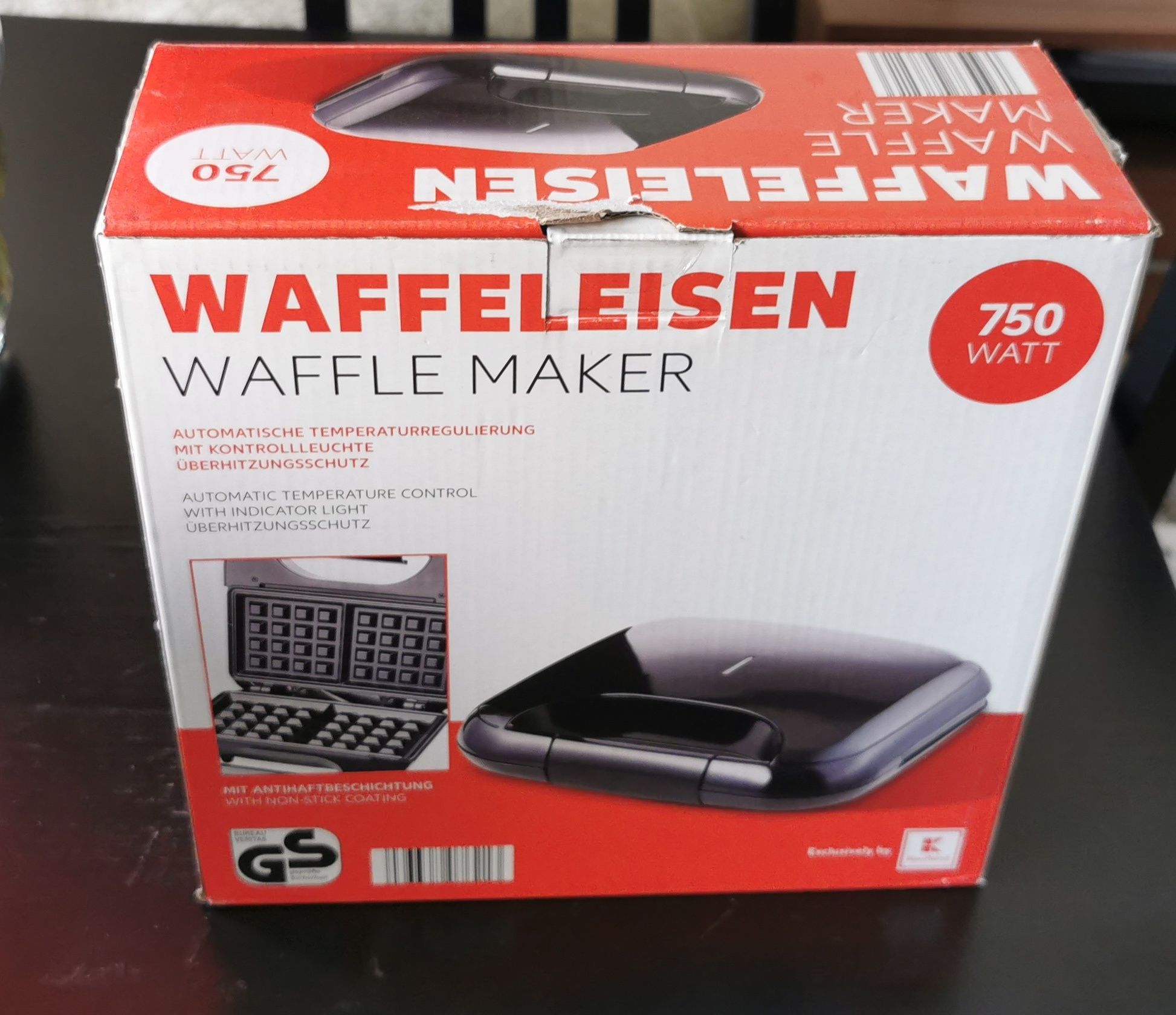 Gofrownica 750 W