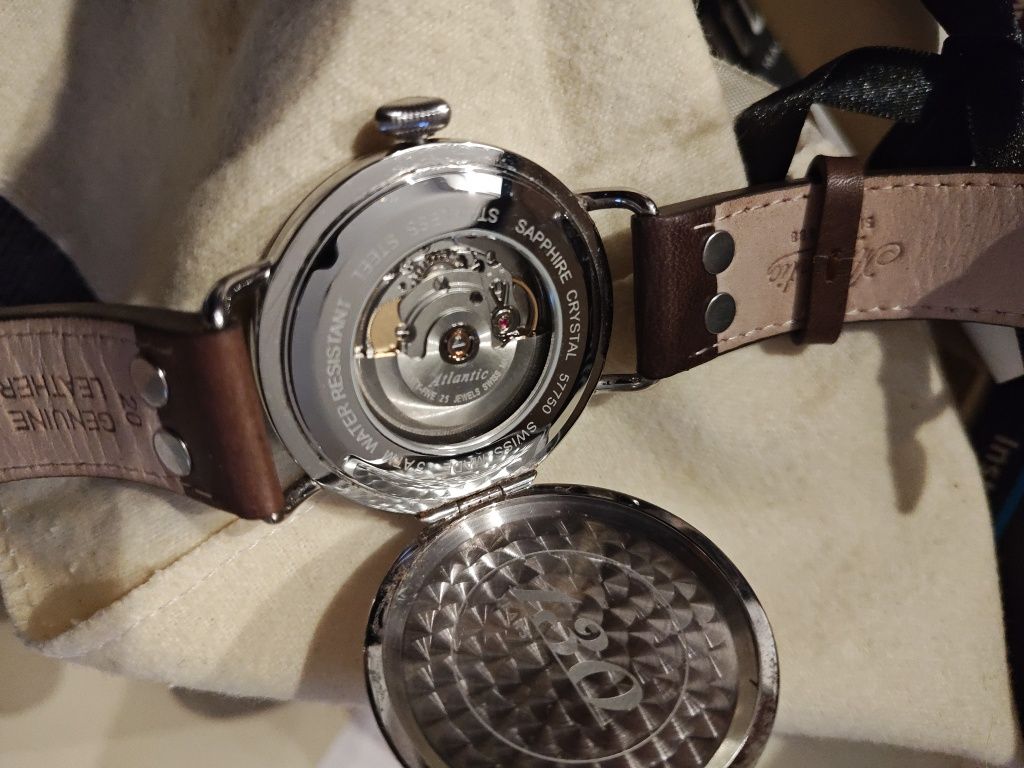 Zegarek męski Atlantic Worldmaster Komplet Limitacja Automatic
