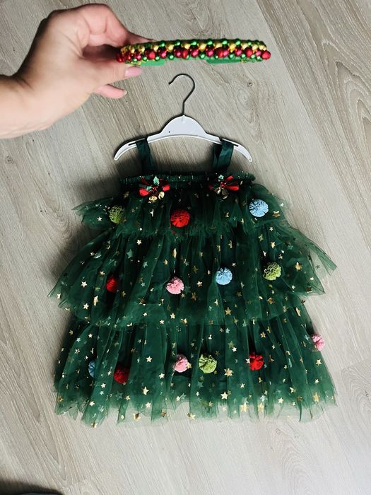 Новорічна сукня-ялинка