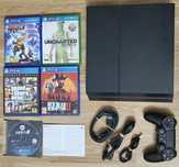 Konsola PS4 FAT 500GB w super stanie CUH-1216A + Pad Sony PlayStation