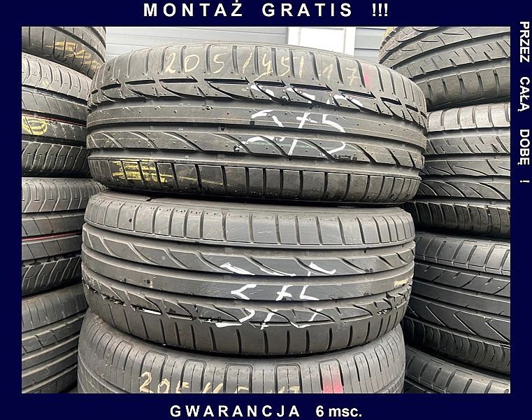 205/45/17 Bridgestone Potenz S001_6,5mm_2szt_(375)