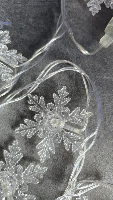 Lampki choinkowe gwiazdki