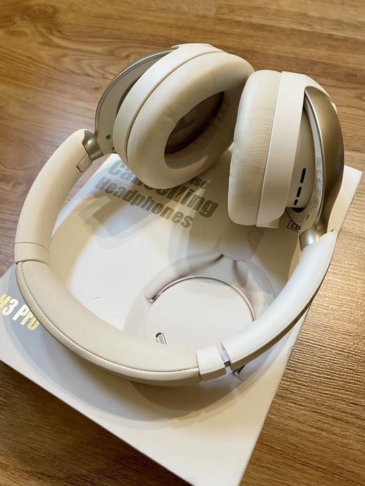 Słuchawki bezprzewodowe QCY H3 Pro ANC Nauszne Bluetooth 5.4 białe