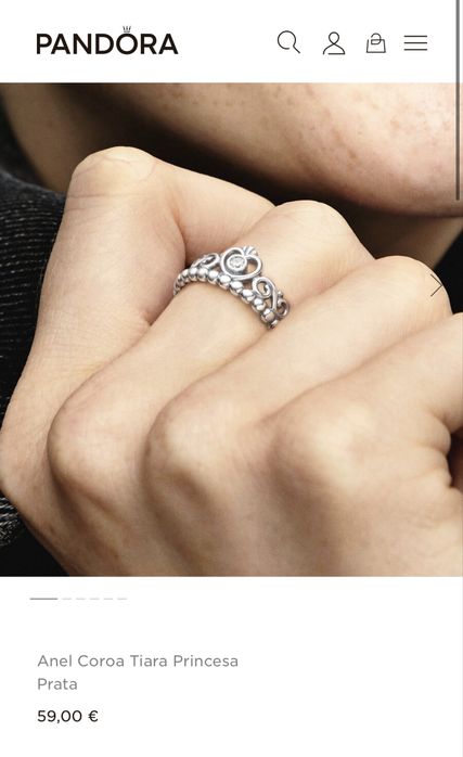 Anel Pandora Tiara
