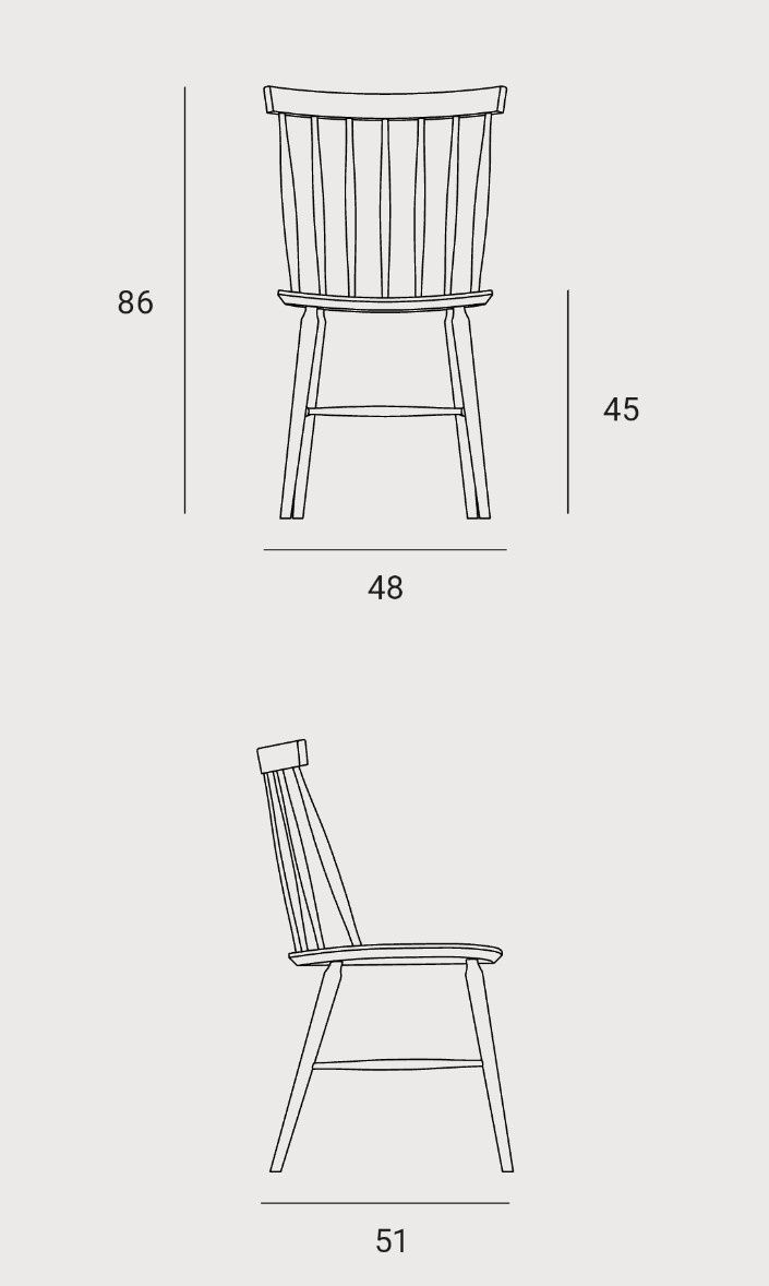 Krzesło patyczak nowe