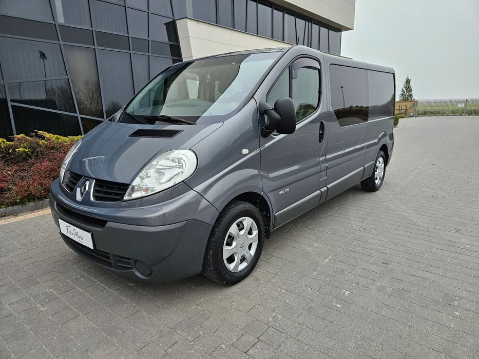 Renault Trafic  * Long * L2H1 * Doka * 6 osób * Brygadówka *