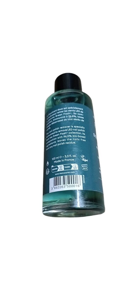 Manucurist Green Flash Remover 100ml Zmywacz lakieru do paznokci