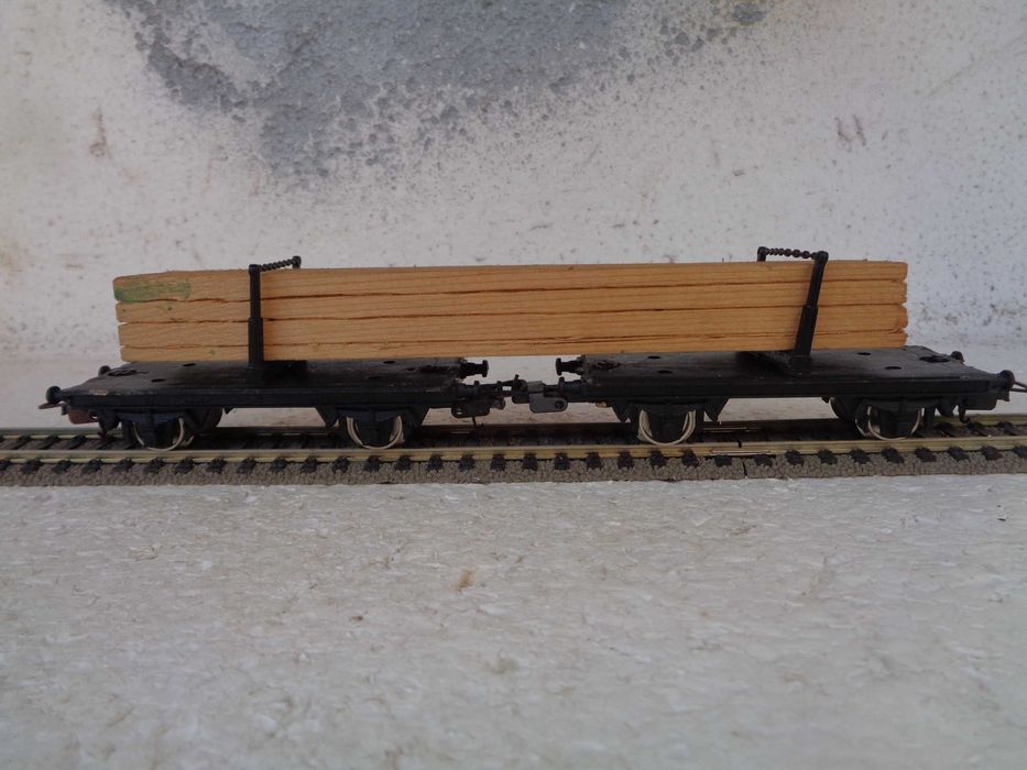 1:87 LIMA Vagão transporte de madeira comboio