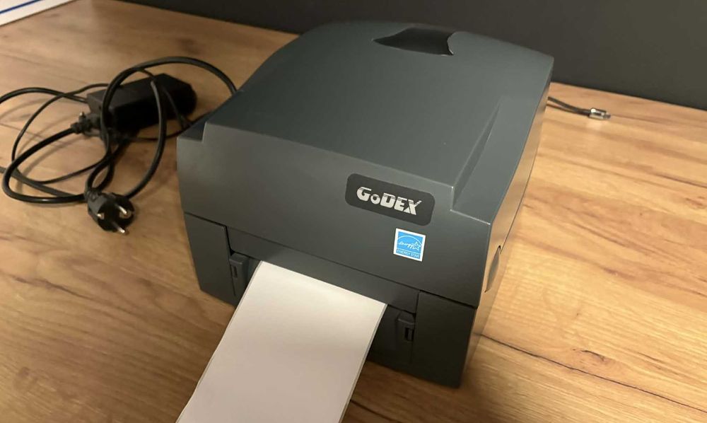 Drukarka etykiet Godex G500, Termiczna i termotransferowa - stan bdb