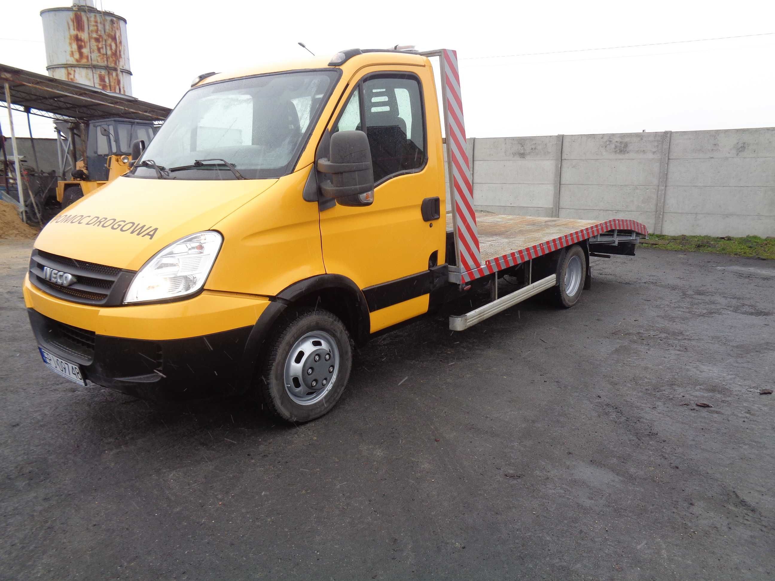 IVECO Daily 35C18 Autolaweta Pomoc Drogowa Podwójne koło na poduszkach