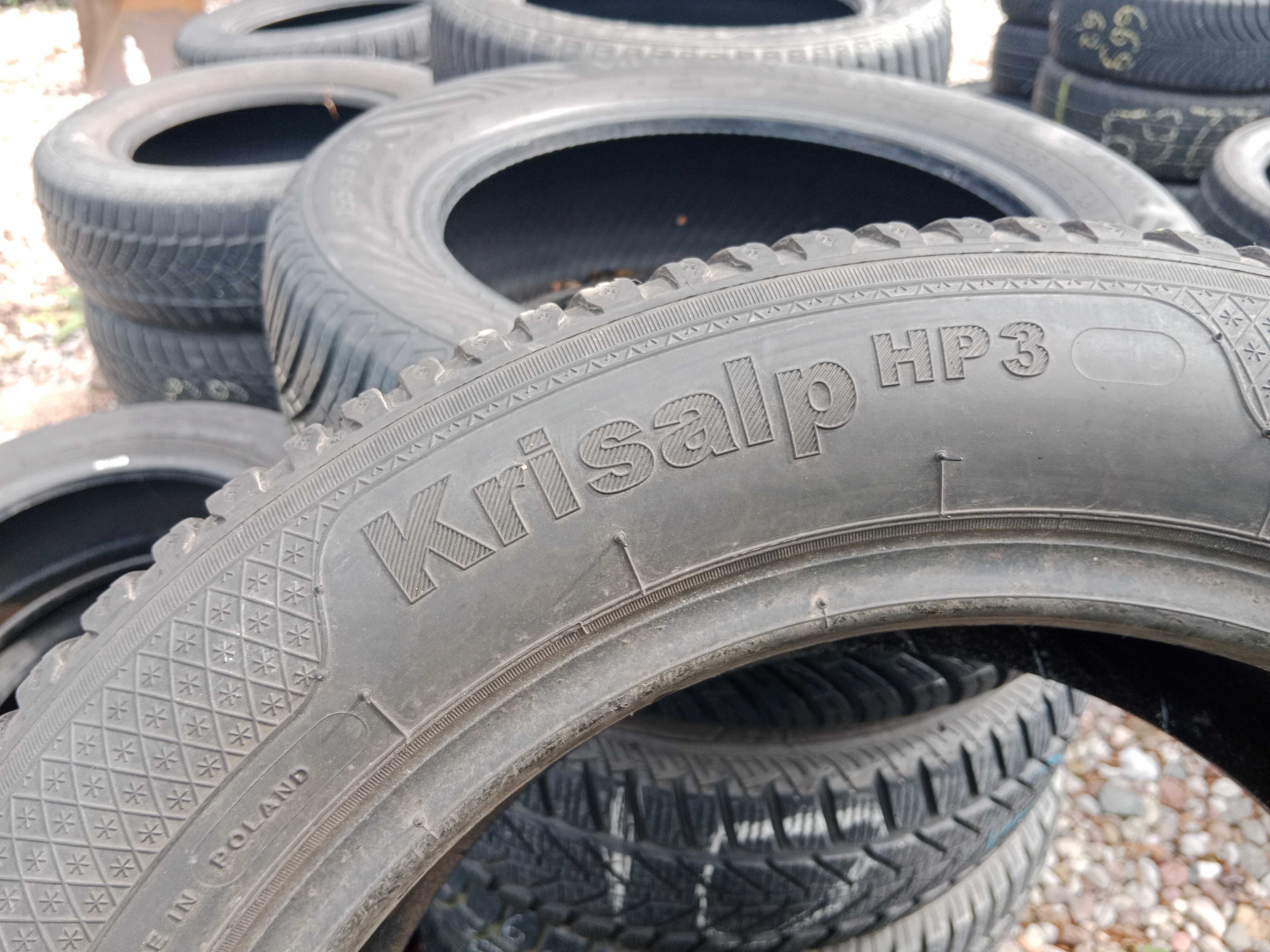 Opona używana 195/55R15 Kleber Krisalp HP3 1szt.