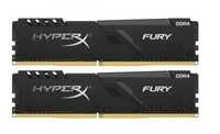 Оперативна память для ПК HyperX 16 GB (2x8GB) DDR4 2666 MHz Fury Black