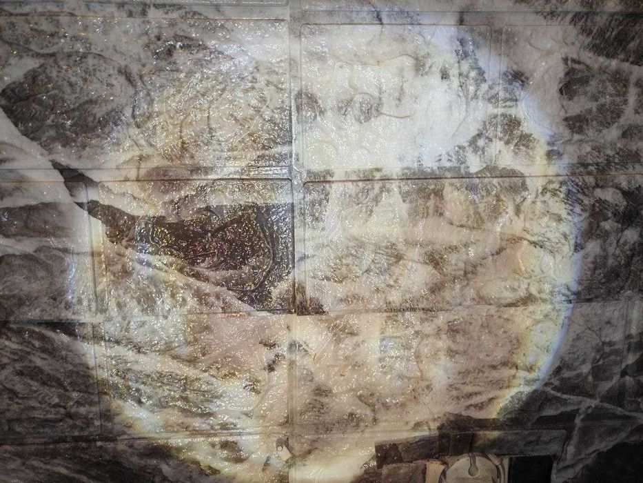 Лунный проектор светодиодный USB-ночник проекция планеты аккумулятор