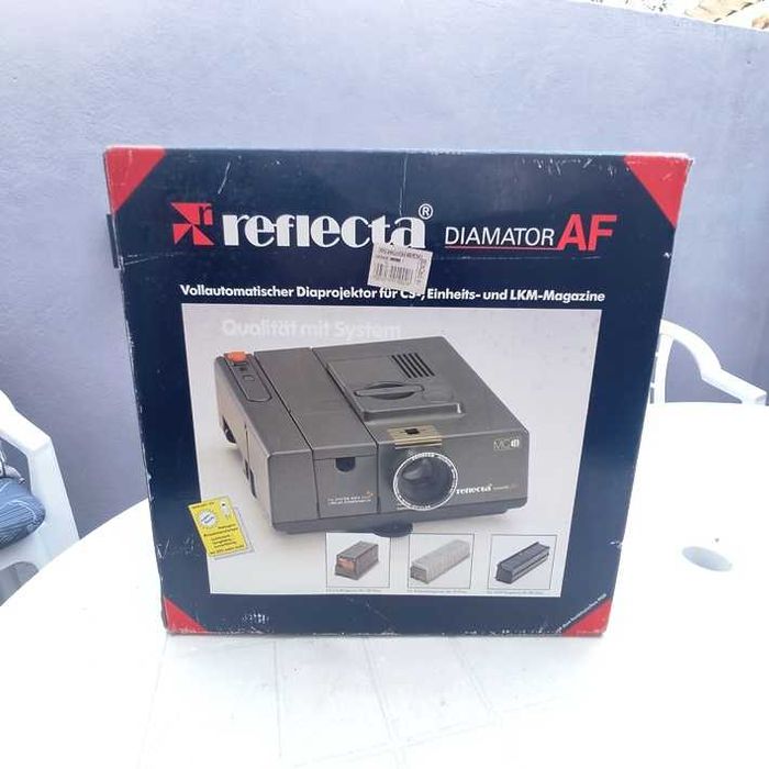 Projetor de slides automático Reflecta Diamator AF Agfa CS LKM