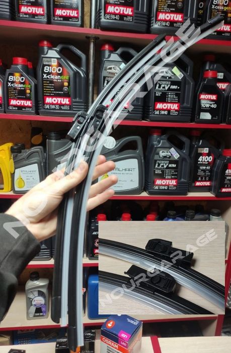 Без каркасні двірники BMW E39