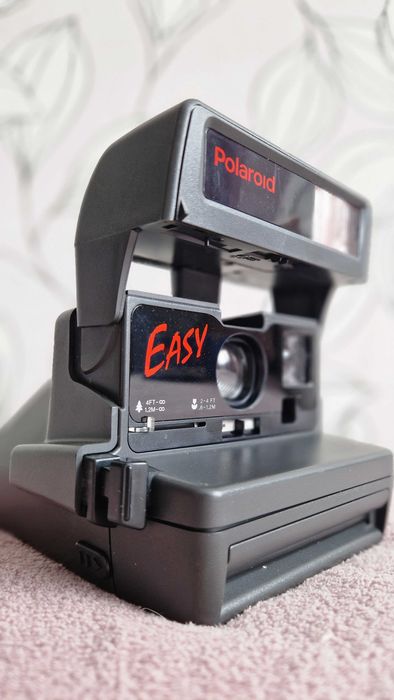Aparat Polaroid Easy na wkłady typu 600 jak nowy