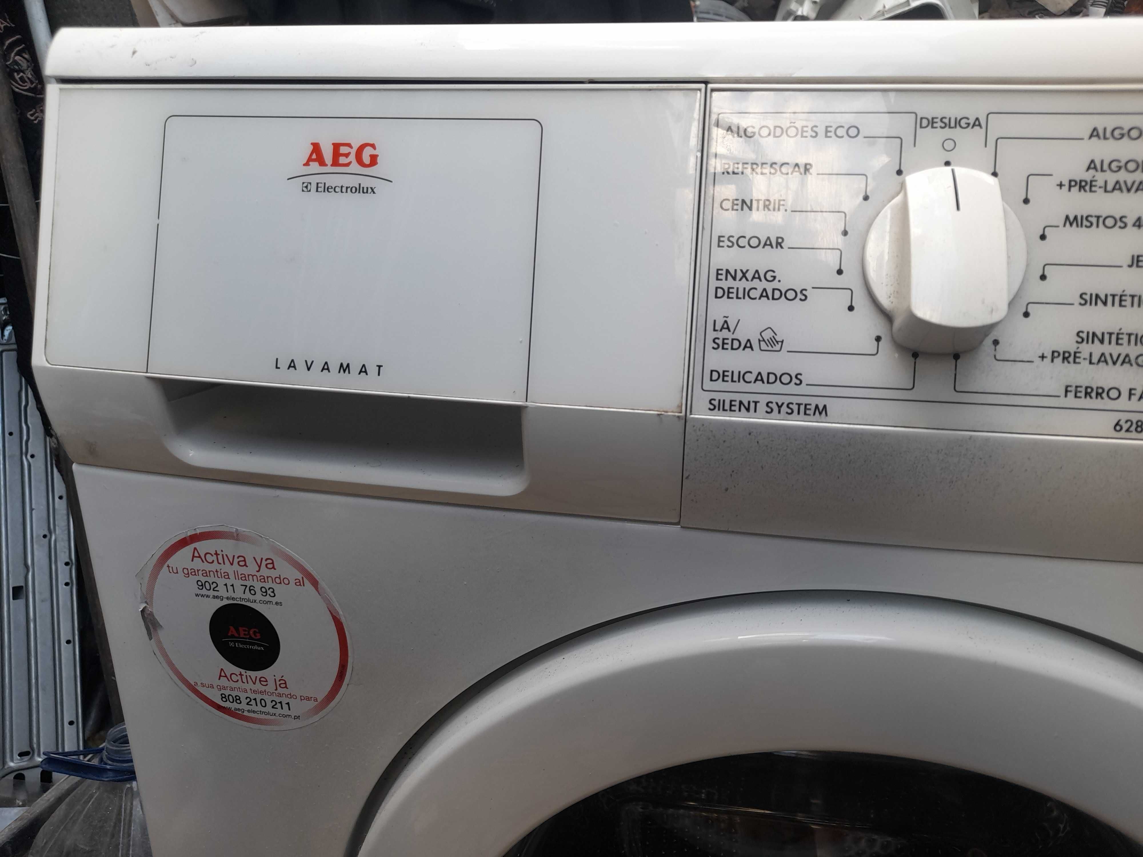 maquina de roupa AEG 7 quilos 1200 smi nova