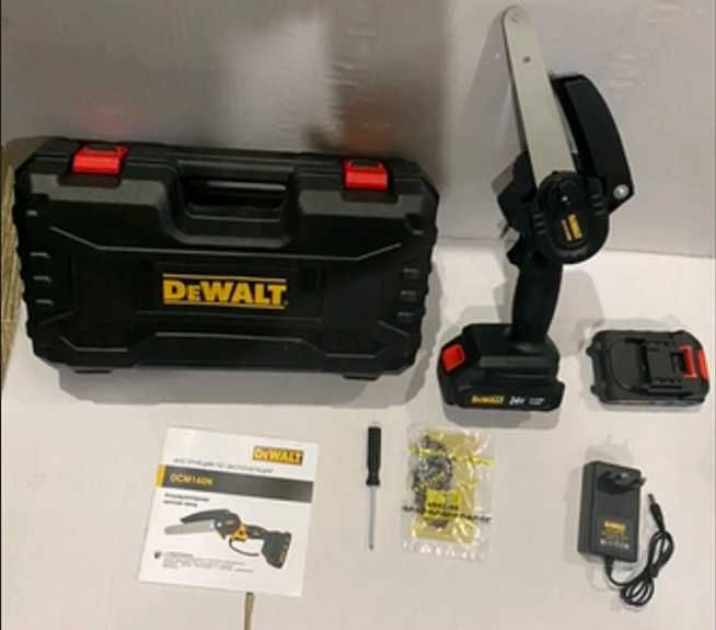 Акумуляторна ланцюгова пила DeWalt DCM140N 24V 5Ah