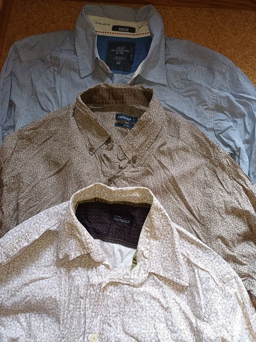camisas de homem tamanho S. H&M, Zara, Inextenso.