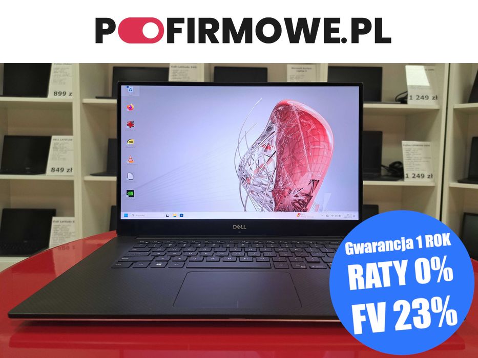 15" Stacja Robocza Dell Precision 5530 i5-8400h 32GB 1TB NVIDIA UHD 4K