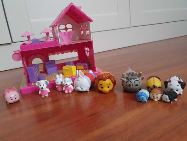 Sylvanian domek plus lalka i figurki zwierząt gratis
