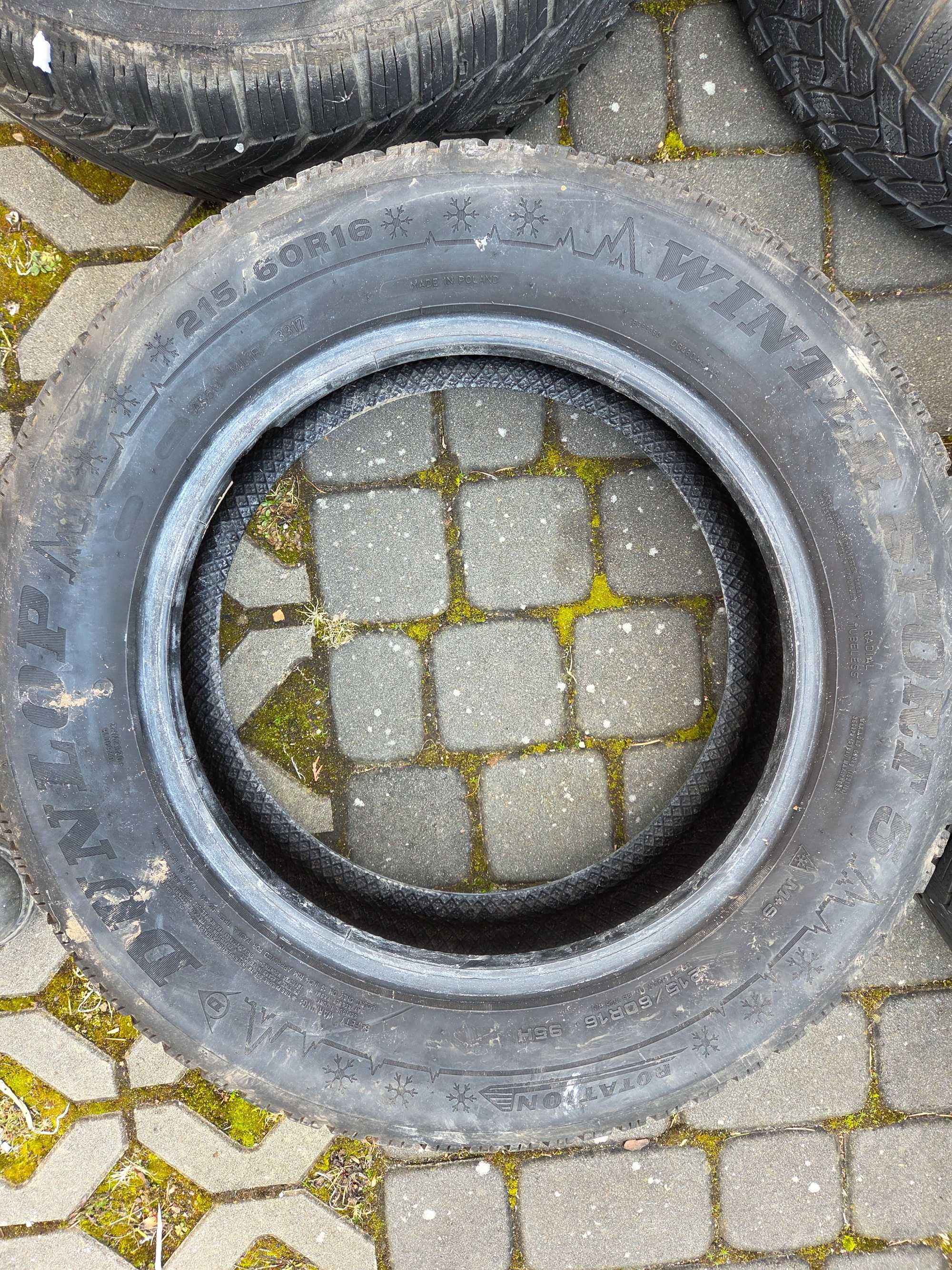 Koła vw sharan Touran 16 4x zimówki felgi stalowe Michelin Dunlop