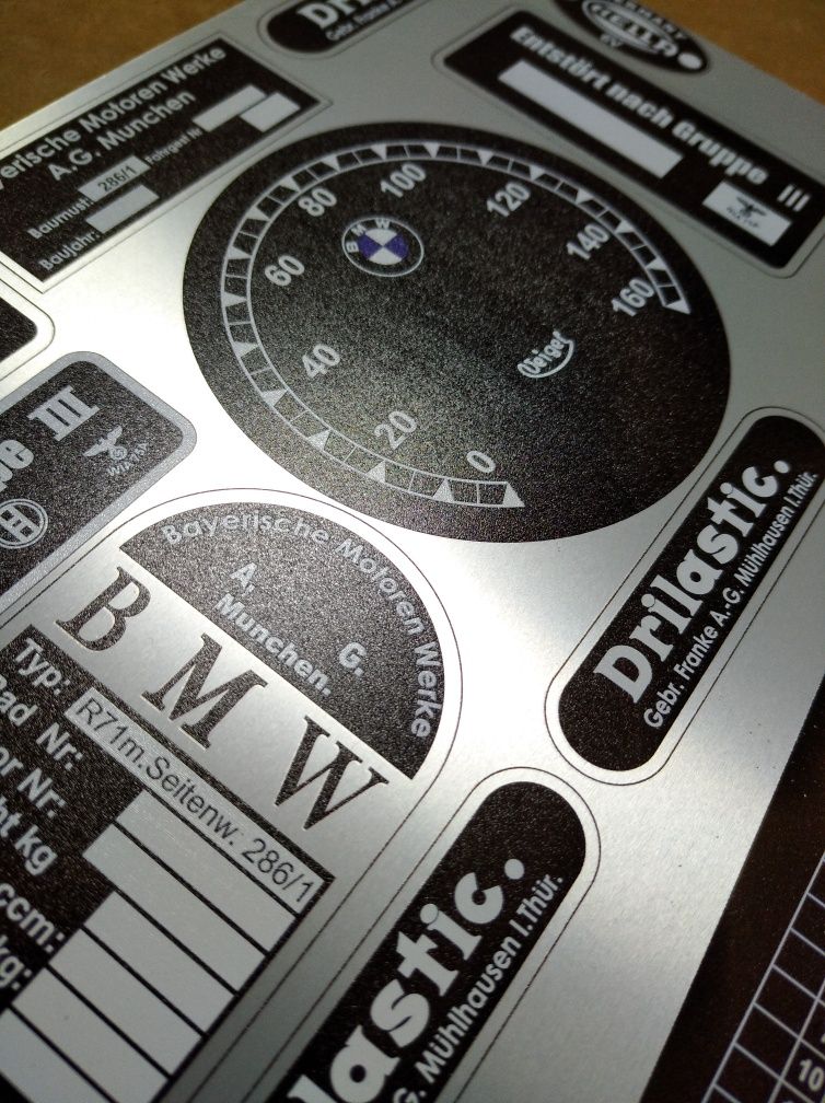 BMW R71 , M 72 , M 62 Moto шкала speedometer