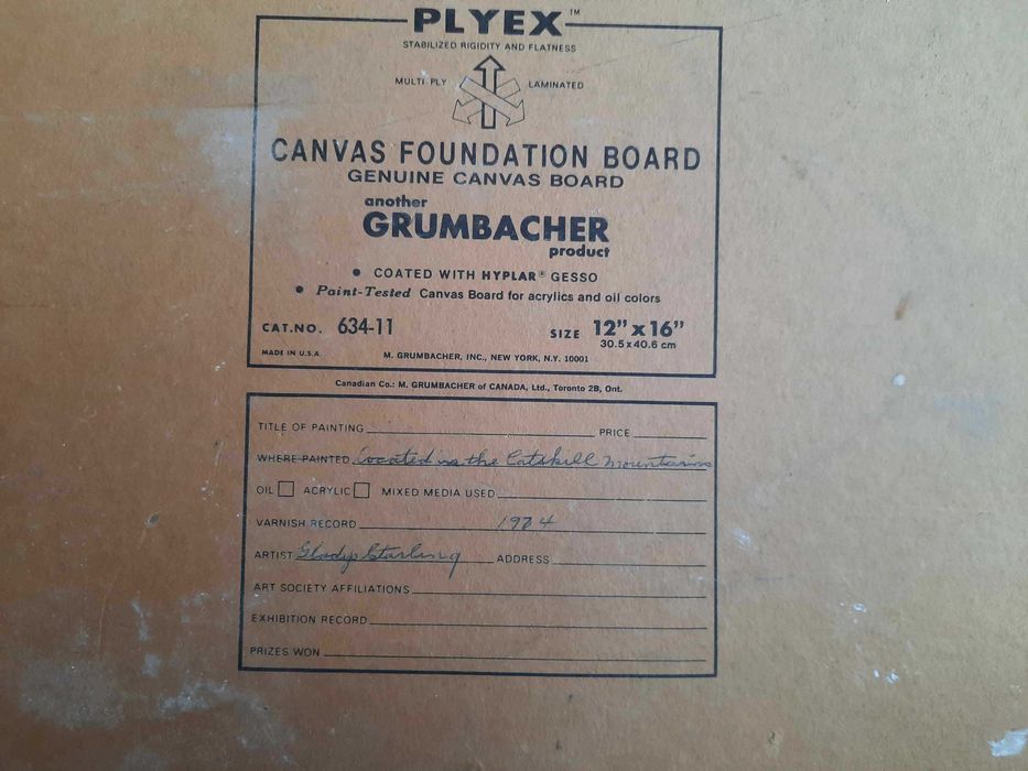 Pejzaż Jesienny Obraz Olejny na Płótnie