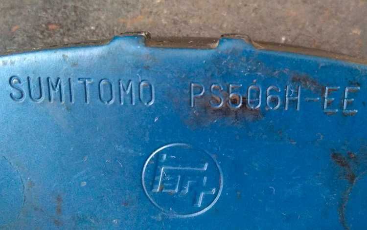 Тормозные колодки Sumitomo PS506H-EE (для Toyota)