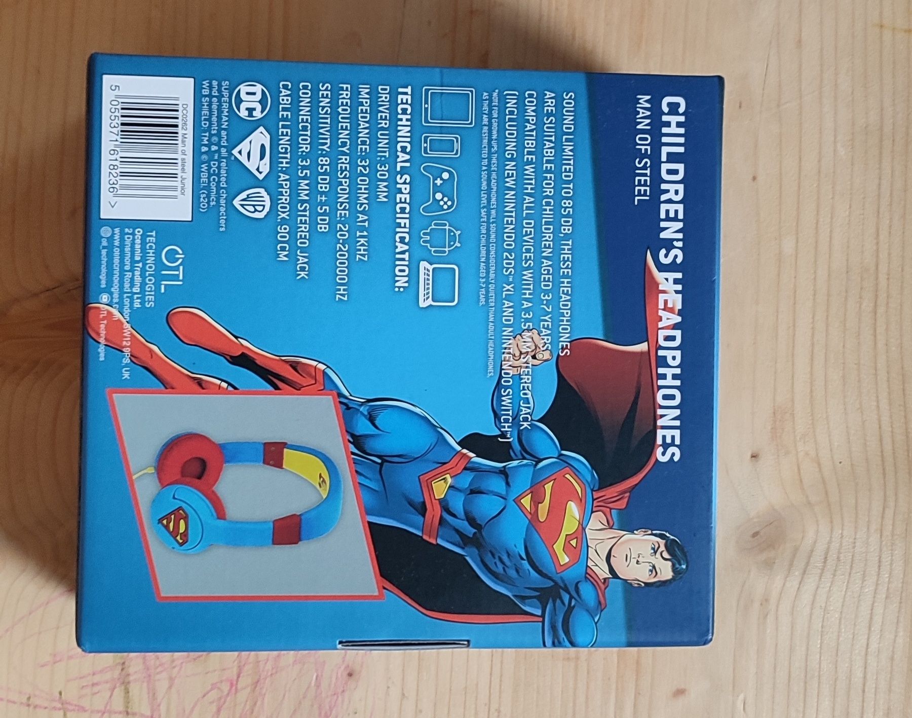 Słuchawki nauszne OTL Technologies Superman