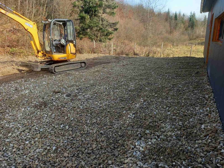 Послуги міні екскаватора та самоскида