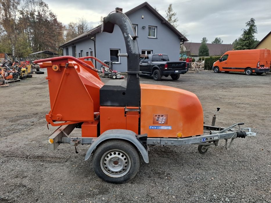 Rębak spalinowy euro line 160  silnik perkins