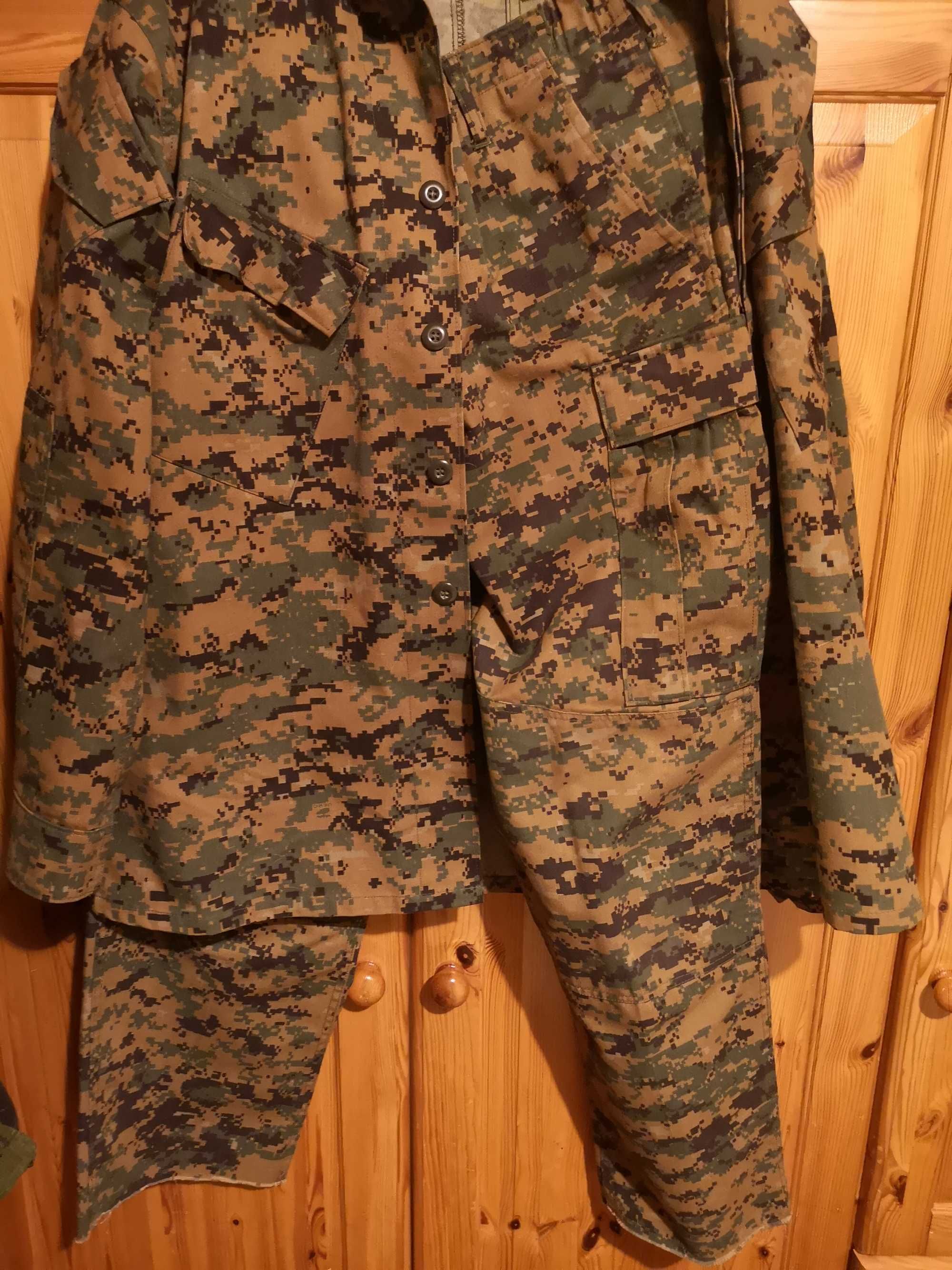 Spodnie Helikon USMC Marpat , 50/50 NyCo