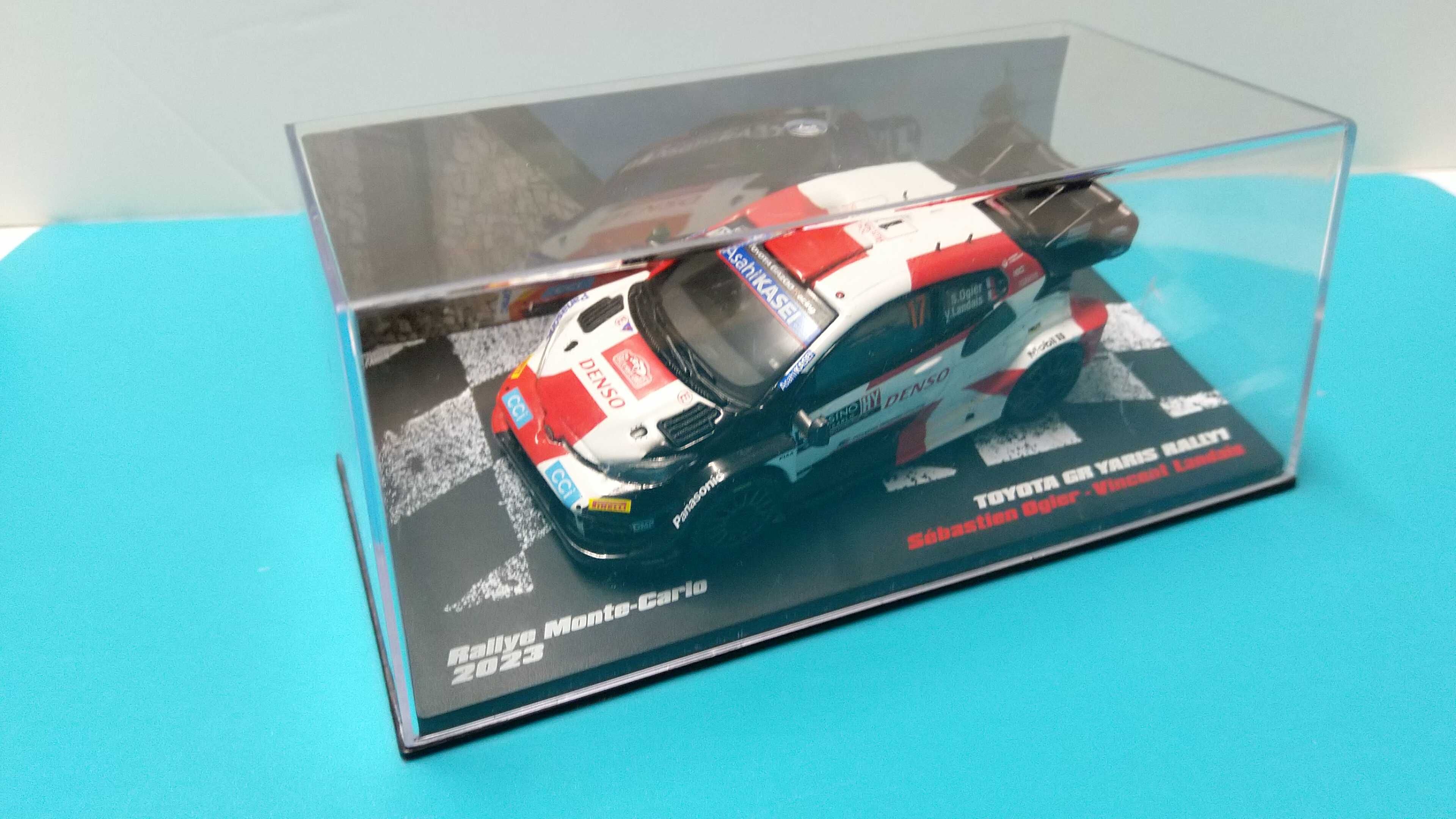 Toyota GR Yaris Rally1 Hybrid #17: Monte Carlo 2023 Winner - esc 1/43
