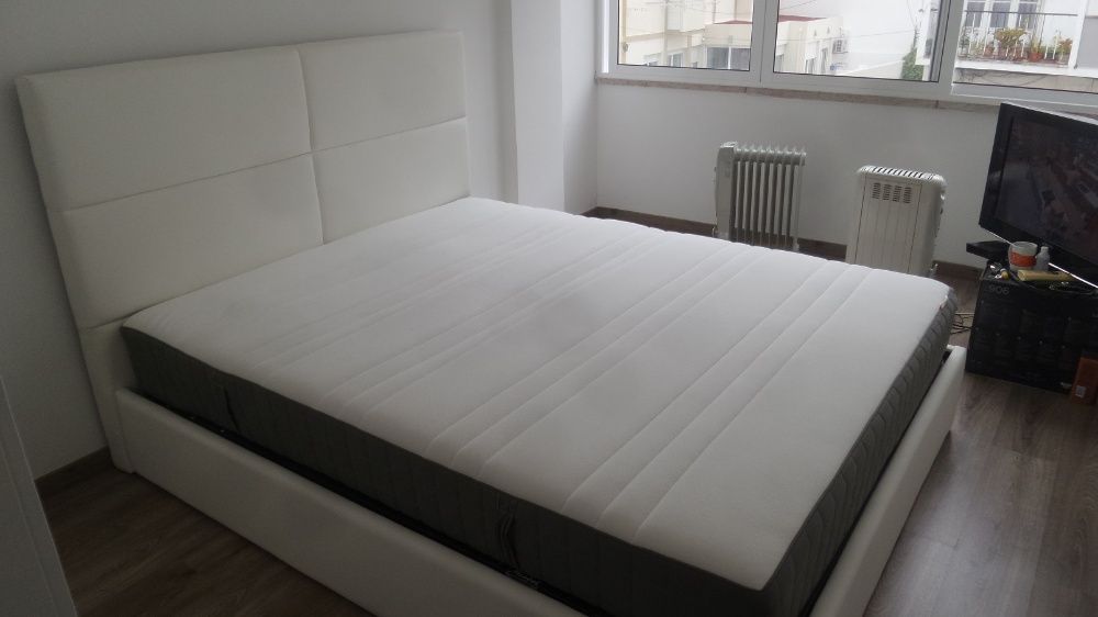 Cama Casal Estofada NOVO - FABRICA